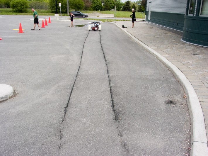 Posi-track Burnout Machine